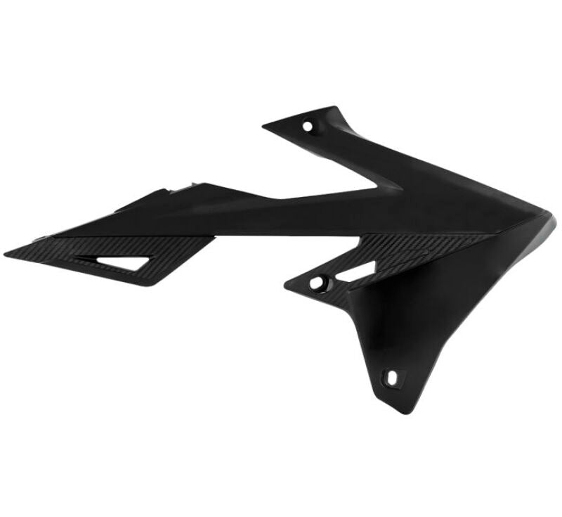 Acerbis 2686490001 Radiator Shroud for Suzuki RMZ250 and RMZ450 (2008-2024) - Black