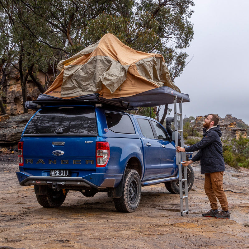 ARB Flinders Rooftop Tent with Ladder, Mattress, and USB Charging Port