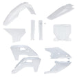 Acerbis 2025 Husqvarna 250-450 FC/FX/TC/TX Full Plastic Kit - 20 White for Off-Road Motorcycles