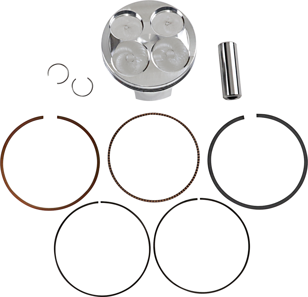 JE PISTONS Piston Kit - 77.00 mm - 13.0:1 CR - Honda 274177