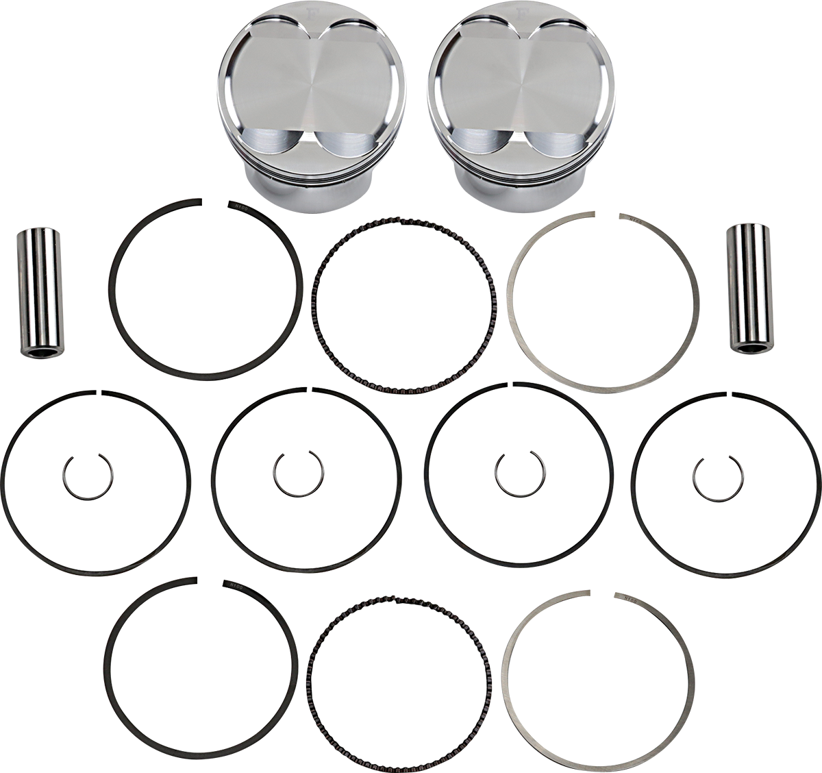 JE PISTONS Piston Kit - 85.00 mm - 11.5:1 CR - Kawasaki 274191