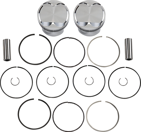 JE PISTONS Piston Kit - 85.00 mm - 11.5:1 CR - Kawasaki 274191