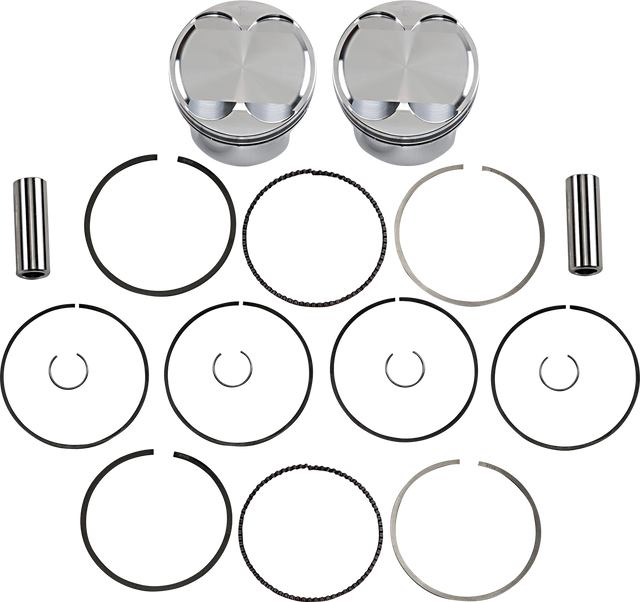 JE PISTONS Piston Kit - 85.00 mm - 11.5:1 CR - Kawasaki 274191