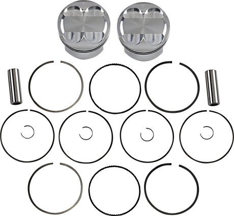 JE PISTONS Piston Kit - 90.00 mm - 11.5:1 CR - Kawasaki 274192