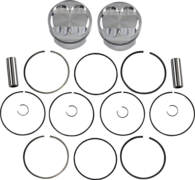 JE PISTONS Piston Kit - 90.00 mm - 11.5:1 CR - Kawasaki 274192
