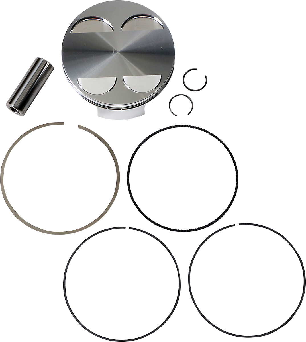JE PISTONS Piston Kit - 100.00 mm - 12.5:1 CR - Honda 274759