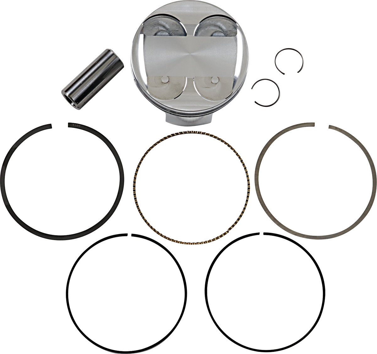 JE PISTONS Piston Kit - 94.00 mm - 12.5:1 CR - Honda 284679