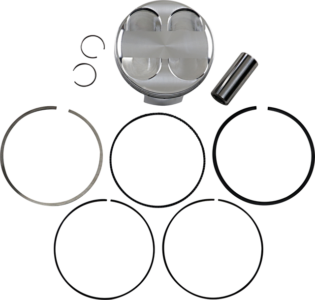 JE PISTONS Piston Kit - 96.00 mm - 12.8:1 CR - Kawasaki 284682