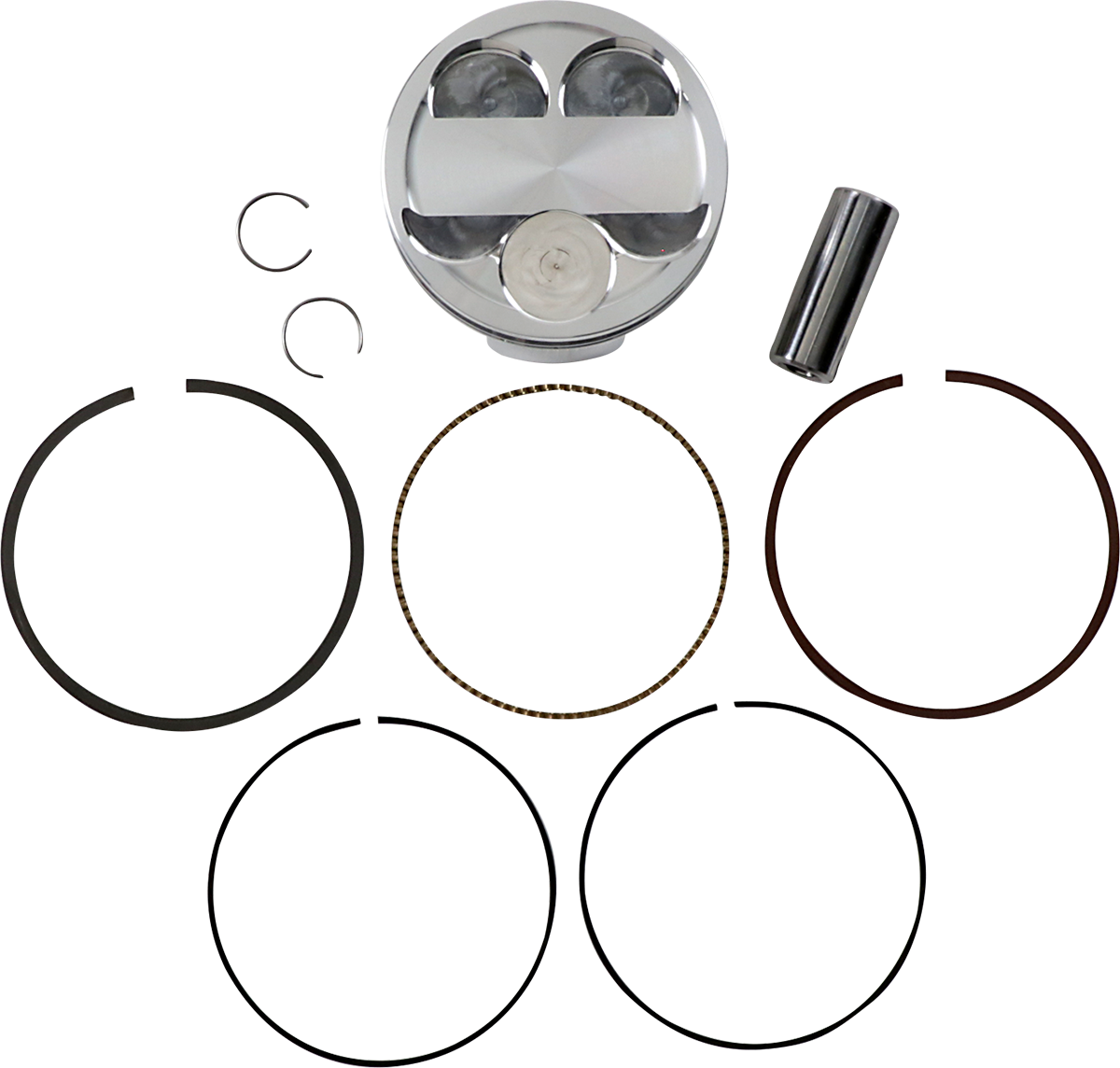 JE PISTONS Piston Kit - 95.00 mm - 12.5:1 CR - Yamaha 284685