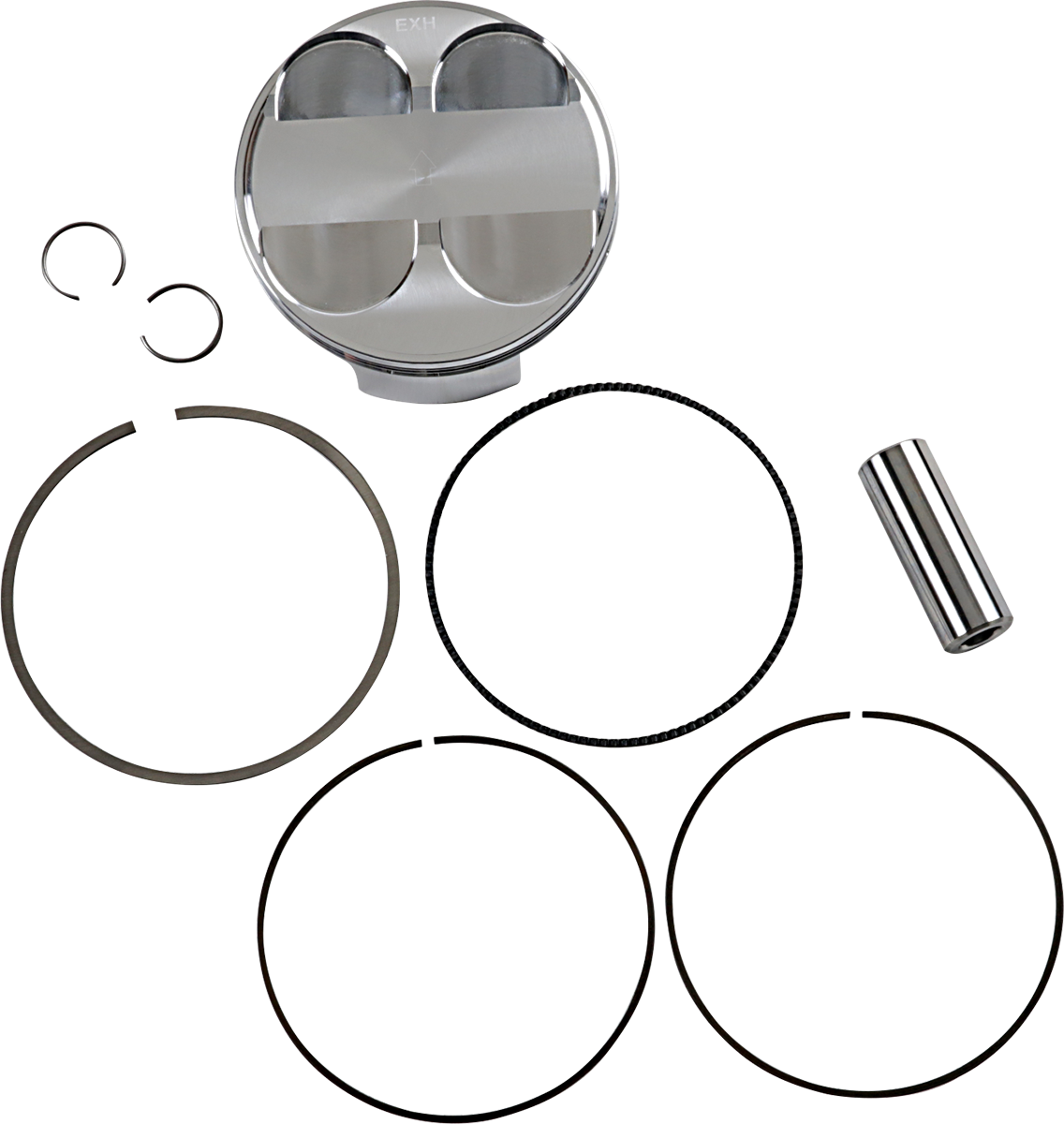 JE PISTONS Piston Kit - 96.00 mm - 12.8:1 CR - Kawasaki 284852
