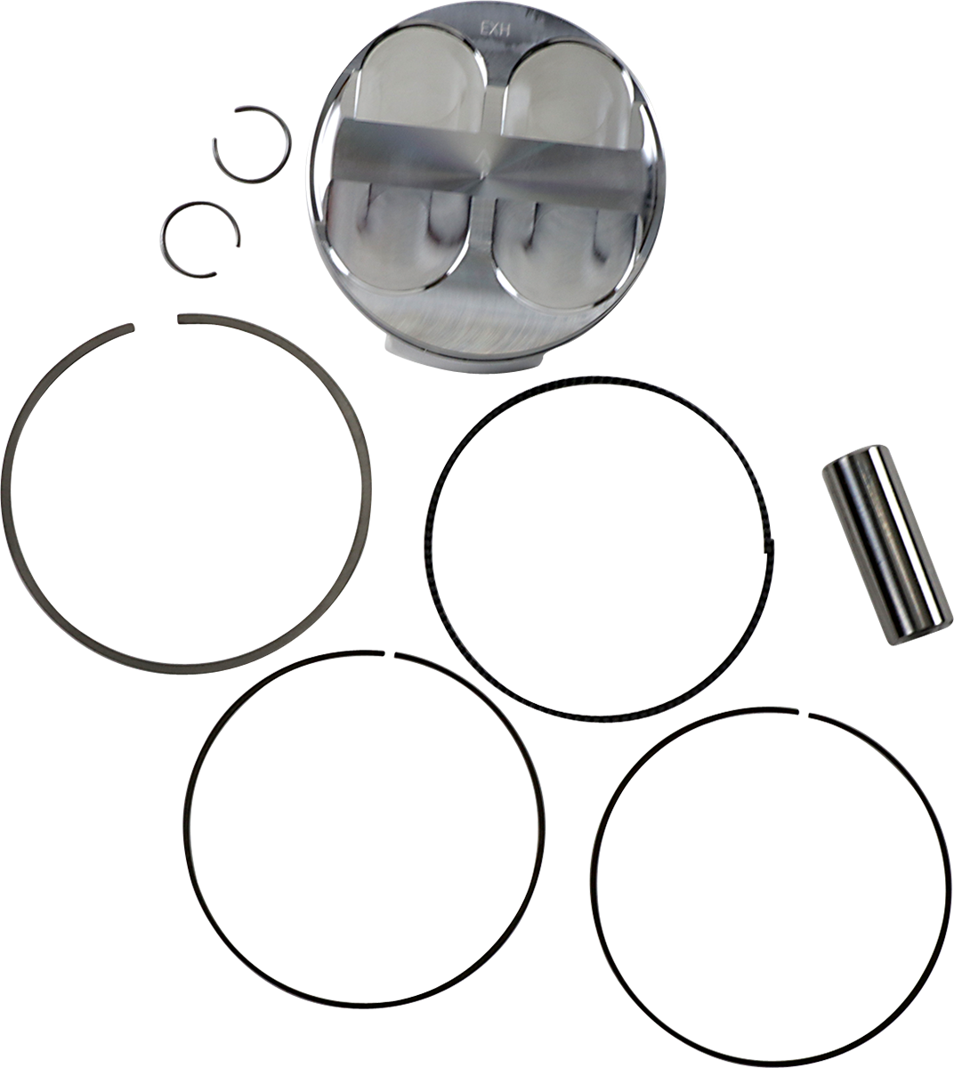 JE PISTONS Piston Kit - 96.00 mm - 13.5:1 CR - Kawasaki 284853