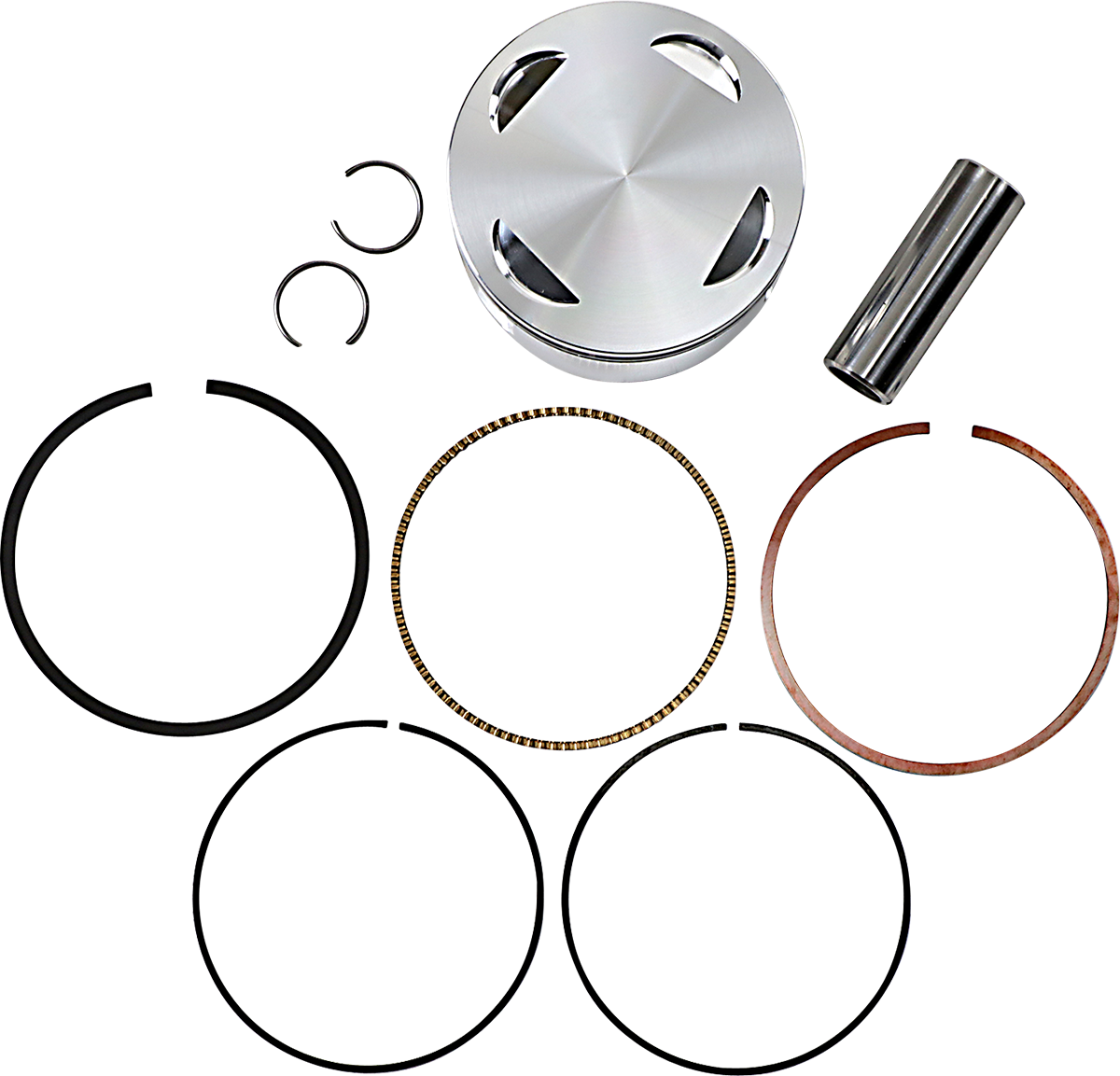 JE PISTONS Piston Kit - 101.00 mm - 9.0:1 CR - Honda 292330