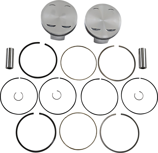 JE PISTONS Piston Kit - 94.00 mm - 11.5:1 CR - Arctic Cat 317198