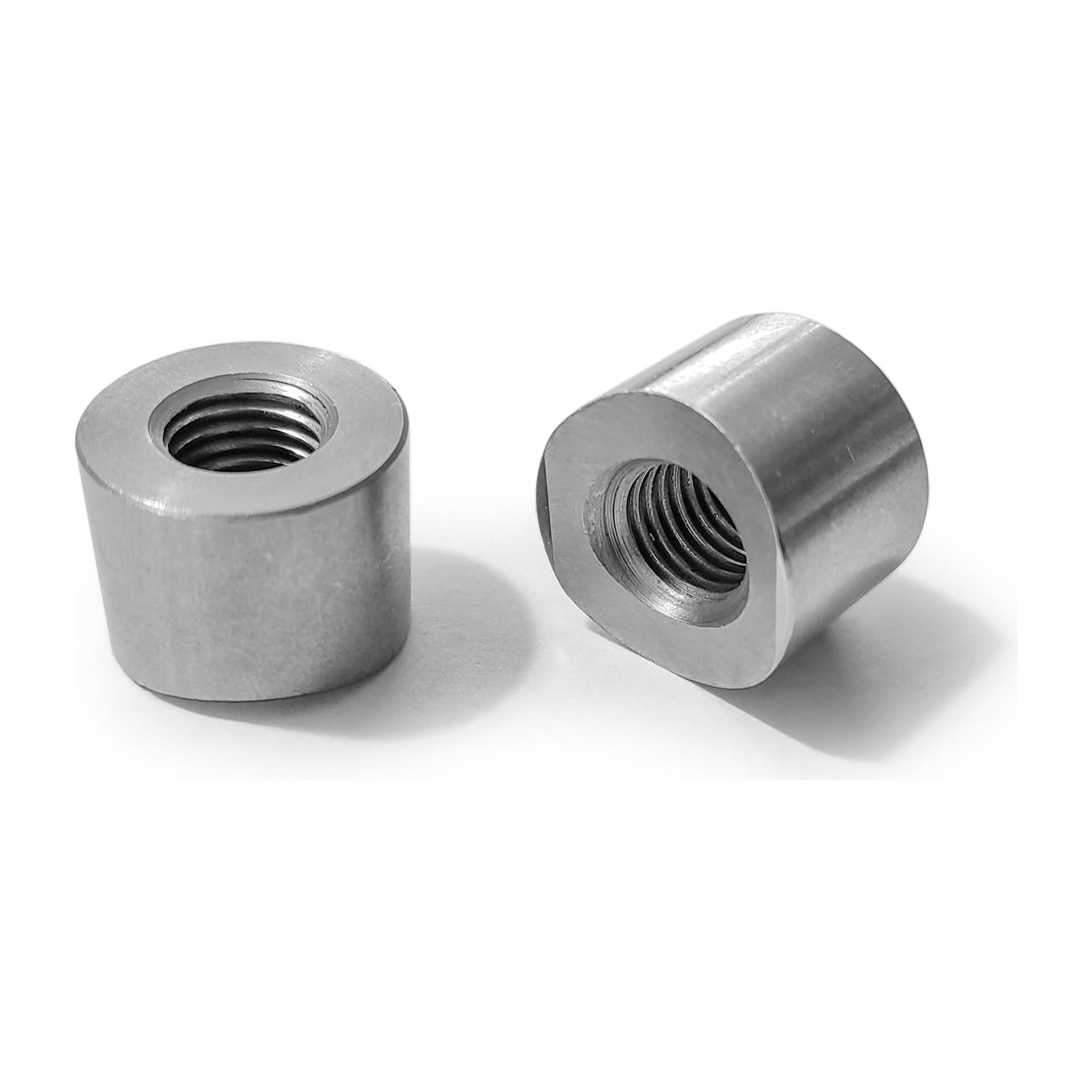 Universal M10x1.25P Coped Steel Weld Bung | DRT Motorsports