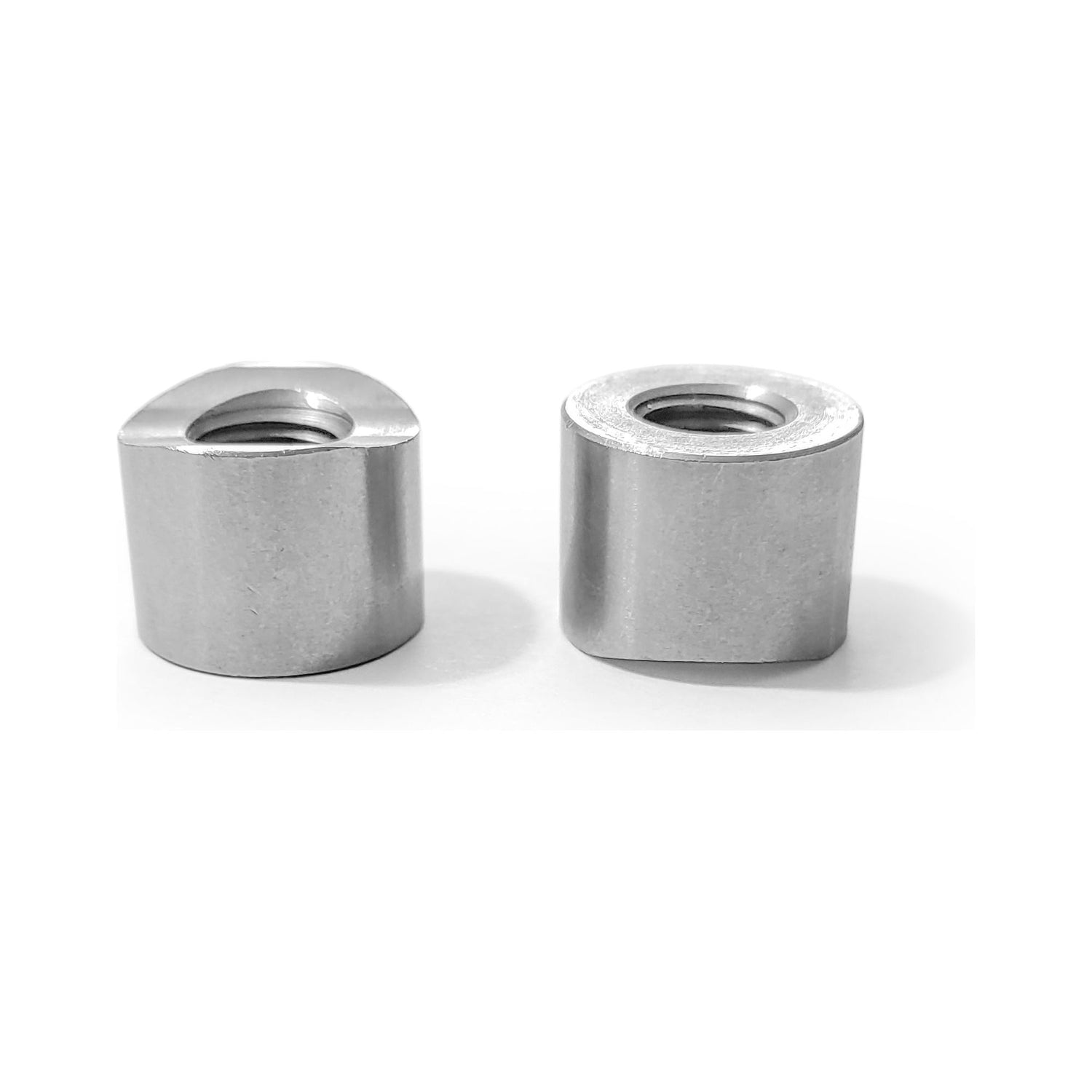 Universal M10x1.25P Coped Steel Weld Bung | DRT Motorsports