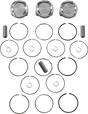 JE PISTONS Piston Kit - 80.00 mm - 9.5:1 CR - Yamaha 345192