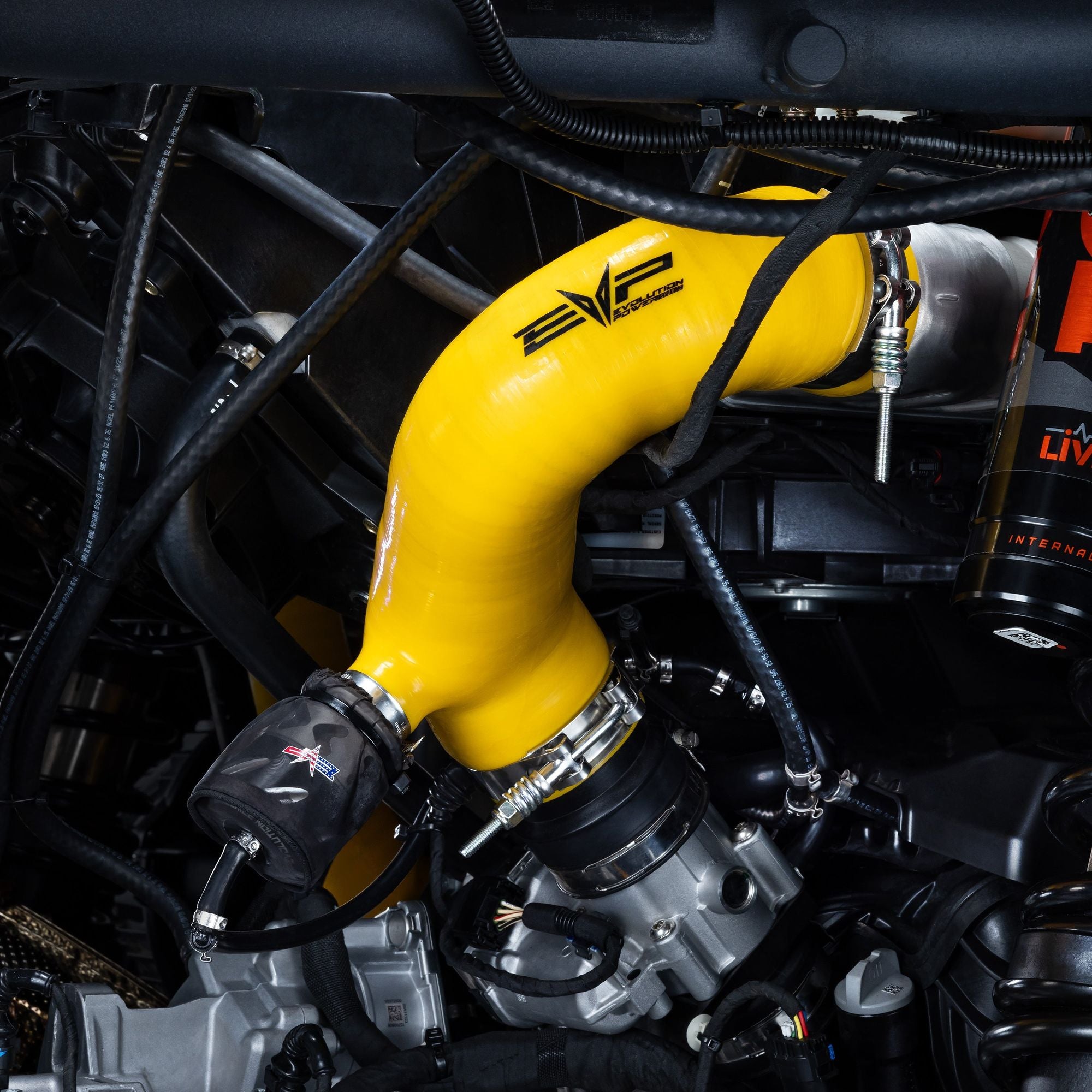 Can Am Maverick R Silicone Charge Tube | Evolution Powersports