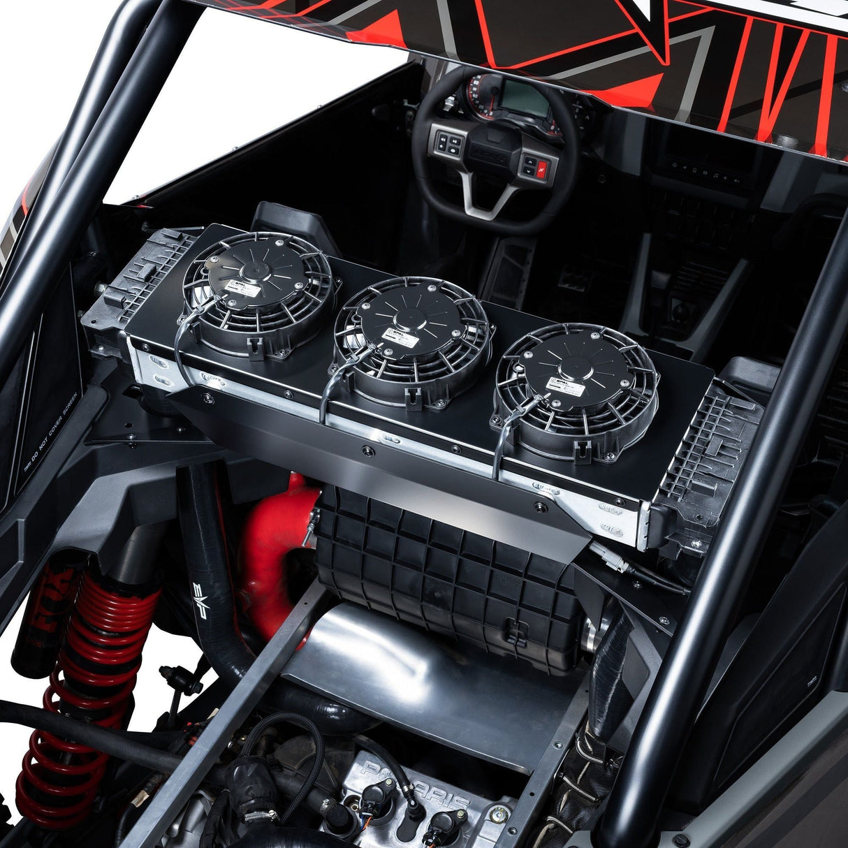 Polaris RZR Pro XP / Turbo R Triple Fan Air-to-Air Intercooler | Evolution Powersports