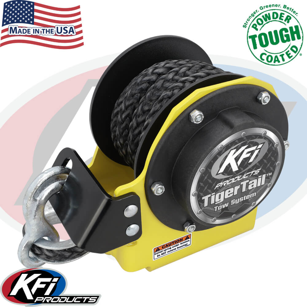 KFI Tiger Tail Tow System (Multiple Color Options)