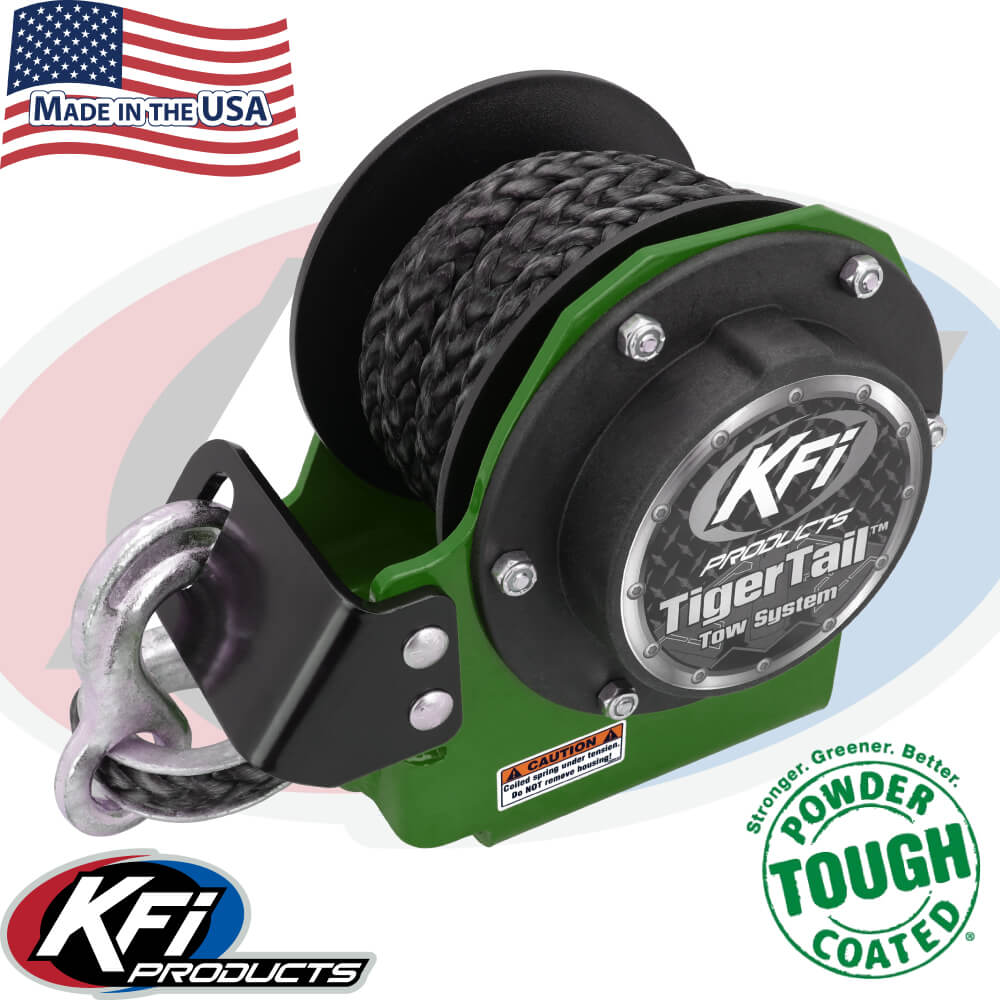 KFI Tiger Tail Tow System (Multiple Color Options)
