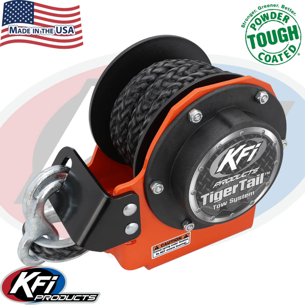 KFI Tiger Tail Tow System (Multiple Color Options)