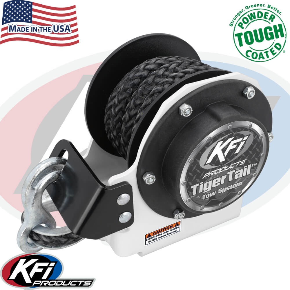 KFI Tiger Tail Tow System (Multiple Color Options)