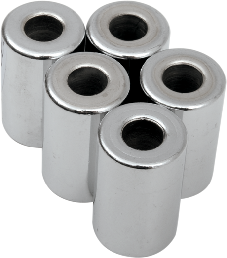Drag Specialties Spacer Kit MPB506 – Chrome 1/4 x 5/8 x 1 inch for Harley Davidson Motorcycles