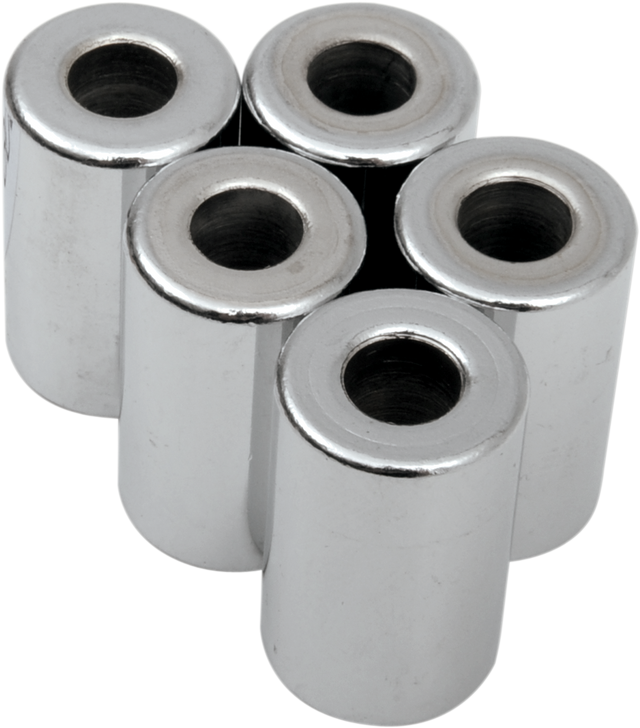 Drag Specialties Spacer Kit MPB506 – Chrome 1/4 x 5/8 x 1 inch for Harley Davidson Motorcycles