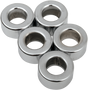 Drag Specialties MPB515 Chrome Spacer Kit for Harley-Davidson Motorcycles (3/8" x 3/4" x 3/8")