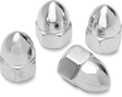 Drag Specialties Acorn Nut - 1/4-28 SAE - Chrome Finish for Harley Davidson Motorcycles (Part MBP10405)