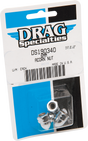 Drag Specialties MBP1206 Acorn Nut - 6 mm for Harley-Davidson and Custom Motorcycles