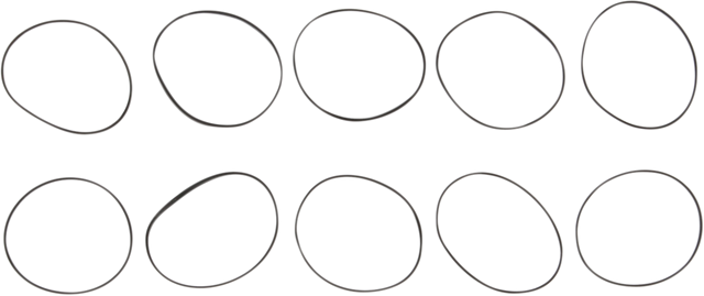 COMETIC C9445 O-Ring 10 Pack – Fuel-Resistant Seals for Ford F-150, Chevrolet Silverado, Dodge Ram, Toyota Tundra, and Honda Ridgeline