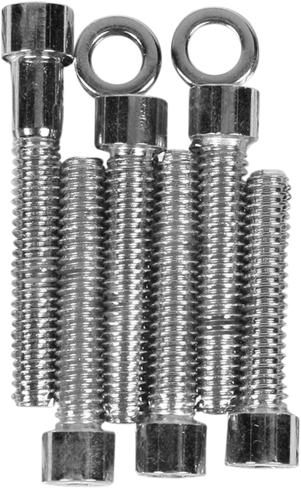 DRAG SPECIALTIES MK366S Chrome Cam Cover Bolt Kit for Harley-Davidson '93-'00