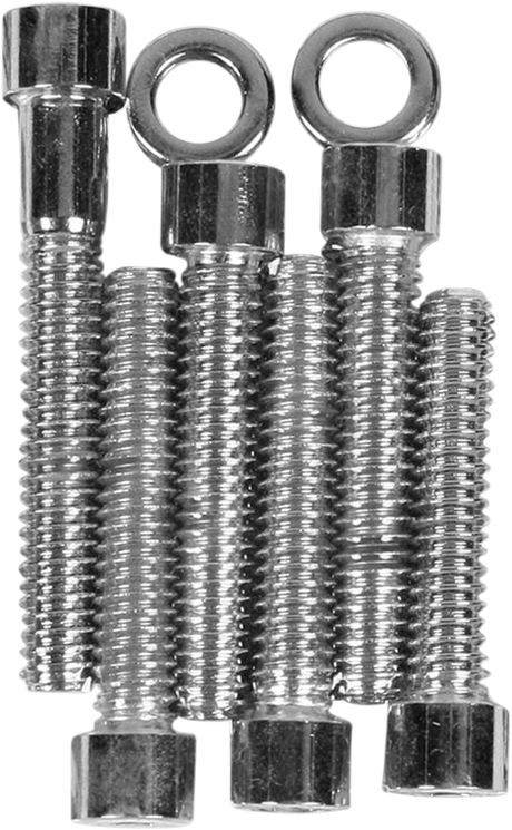 DRAG SPECIALTIES MK366S Chrome Cam Cover Bolt Kit for Harley-Davidson '93-'00