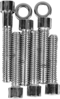 DRAG SPECIALTIES MK366S Chrome Cam Cover Bolt Kit for Harley-Davidson '93-'00