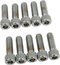 Drag Specialties MPB179 Coarse-Thread Socket-Head Bolts – 1/4-20 x 3/4 inch for Harley Davidson Motorcycles
