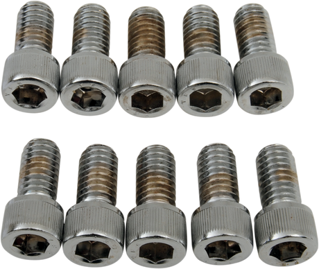 Drag Specialties MPB214 Coarse-Thread Socket-Head Bolts for Motorcycle Applications, 5/16-18 x 5/8", Pack of Individual Sizes