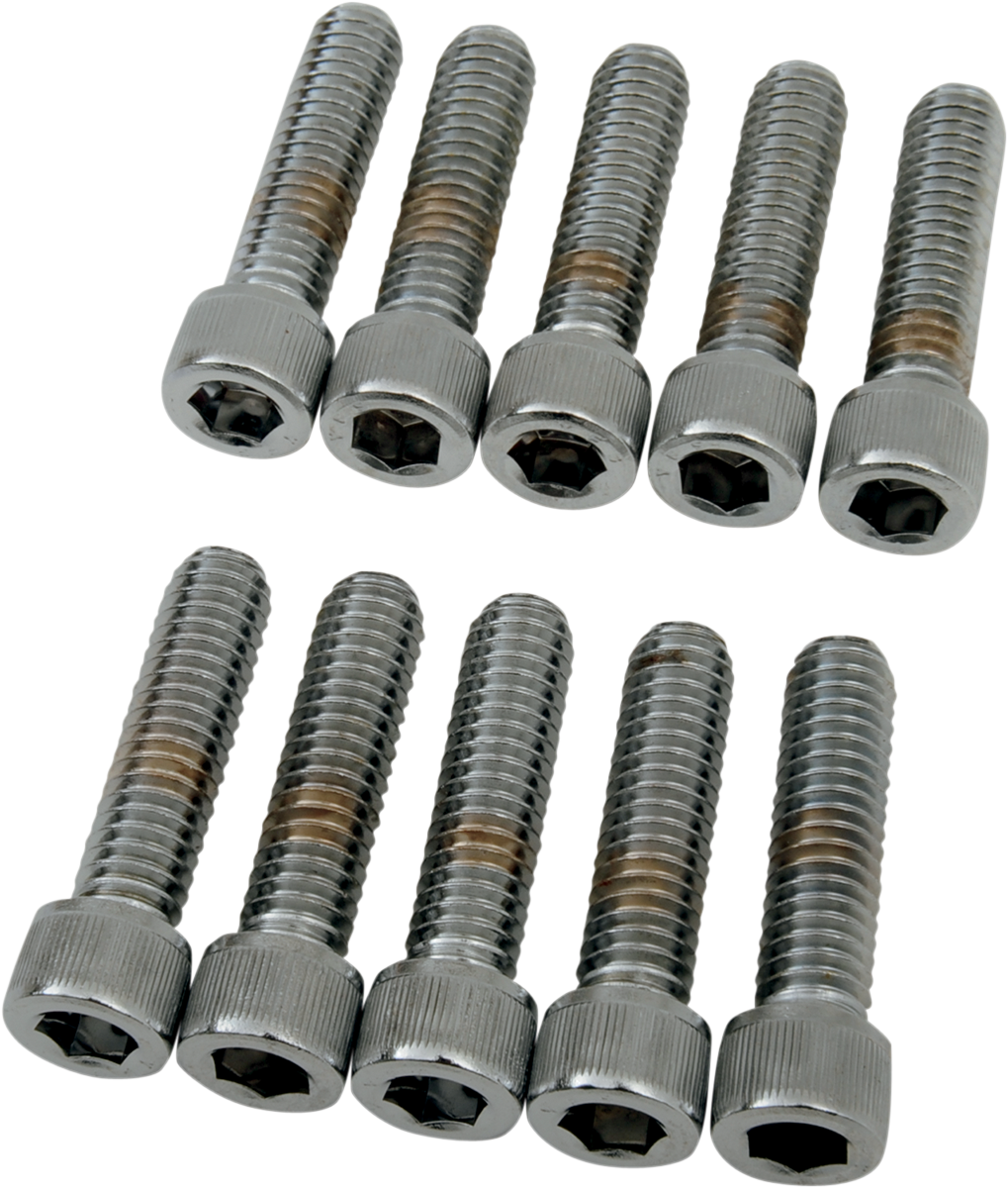 DRAG SPECIALTIES MPB218 Coarse-Thread Socket-Head Bolts for Harley-Davidson - 5/16-18 x 1-1/4"