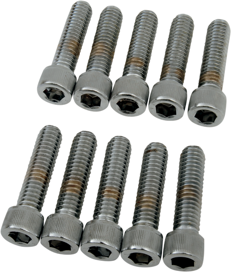 DRAG SPECIALTIES MPB218 Coarse-Thread Socket-Head Bolts for Harley-Davidson - 5/16-18 x 1-1/4"