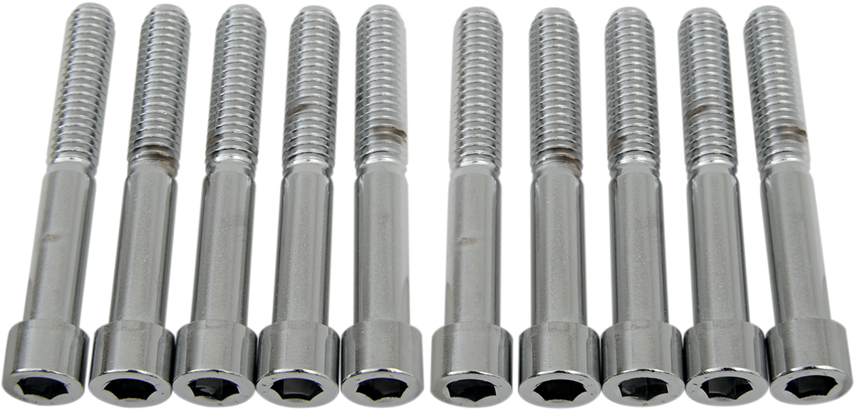 Drag Specialties MPB222S Coarse-Thread Socket-Head Bolts - 5/16-18 x 2-1/4" for Harley-Davidson Motorcycles