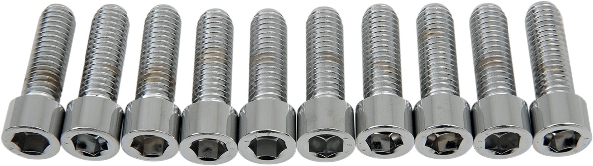 DRAG SPECIALTIES MPB239S Coarse-Thread Socket-Head Bolts 3/8-16 x 1-1/4" for Harley-Davidson Motorcycles