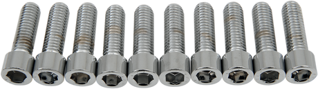 DRAG SPECIALTIES MPB239S Coarse-Thread Socket-Head Bolts 3/8-16 x 1-1/4" for Harley-Davidson Motorcycles