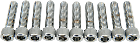 DRAG SPECIALTIES MPB240 Coarse-Thread Socket-Head Bolts for Harley-Davidson Motorcycles, 3/8-16 x 1-1/2 inch
