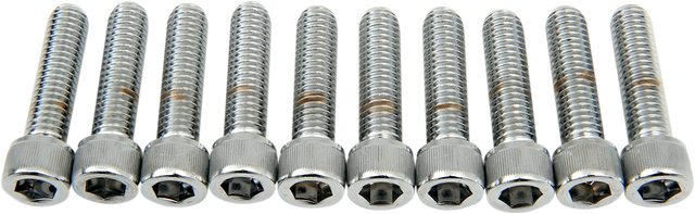 DRAG SPECIALTIES MPB240 Coarse-Thread Socket-Head Bolts for Harley-Davidson Motorcycles, 3/8-16 x 1-1/2 inch