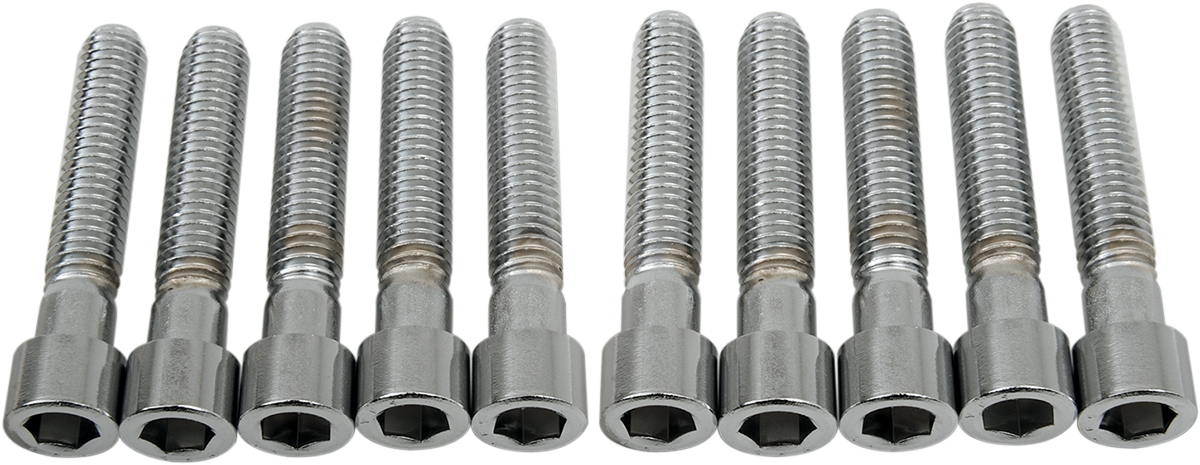 DRAG SPECIALTIES MPB242S Socket-Head Coarse-Thread Bolts - 3/8-16 x 2 inches for Harley-Davidson and Cruiser Motorcycles