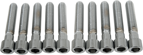 DRAG SPECIALTIES MPB242S Socket-Head Coarse-Thread Bolts - 3/8-16 x 2 inches for Harley-Davidson and Cruiser Motorcycles