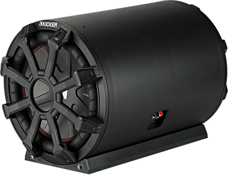 KICKER 10-Inch Weatherproof Subwoofer 600W 2 Ohm - Model 46CWTB102 for Versatile Vehicle Fitment