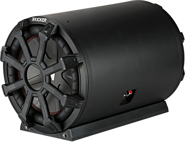 KICKER 10-Inch Weatherproof Subwoofer 600W 2 Ohm - Model 46CWTB102 for Versatile Vehicle Fitment