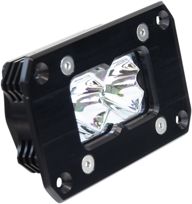 HERETIC Flood Light - 2" - Clear Lens - Flush Mount  50203