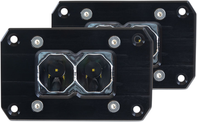 HERETIC Flood Light - 2" - Clear Lens - Flush Mount 50207